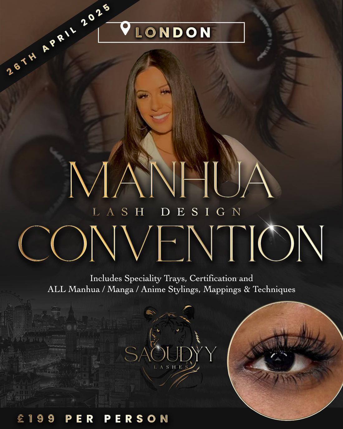 MANHUA LASH DESIGN LONDON CONVENTION